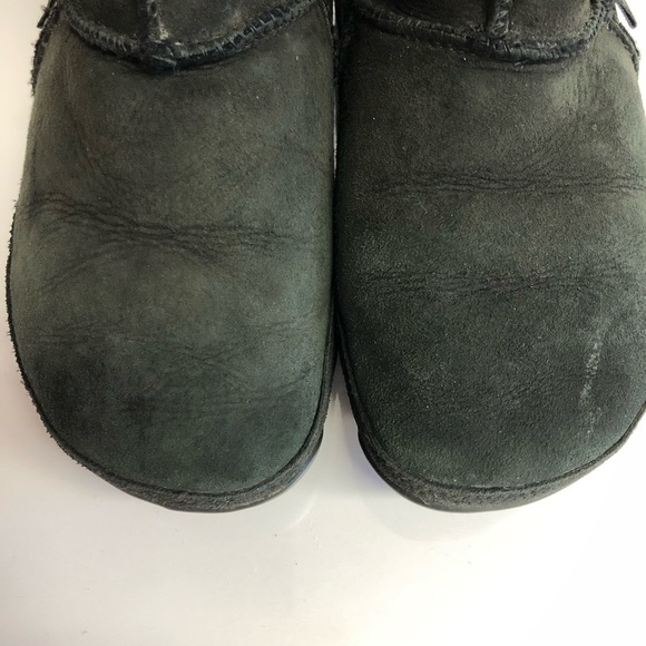 Fitflop Sheep Skin Shearing Genuine Leather Black Winter Boots Size 6.5 - Picture 6 of 16